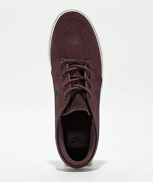 Nike sb zoom stefan janoski burgundy best sale